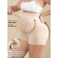 thumbnail image 3 of Athlemo Plus Size Women's Maternity Shorts Over The Belly Pregnancy Yoga Pants Activewear Biker Shorts Casual, 3 of 7