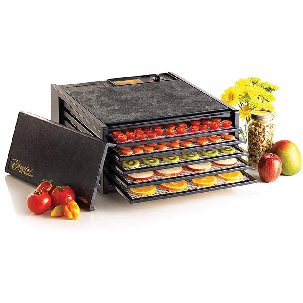 Save 28% when you pick up this highly-rated 6-tray food dehydrator for $115  Prime shipped