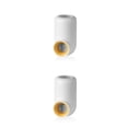 thumbnail image 3 of Matsuzay Dispensador de de Dispensador de de Soporte para exprimidor Estantería Blanco amarillo 2Conjunto, 3 of 6