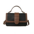 thumbnail image 1 of Bolso de mano de piel sintética para mujer, bolso de mensajero, bolso de piel, bolso de hombro de moda para mujer, negro, 1 of 5
