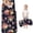 Pioneer Flower Floral Print Pattern-1, variant on Pioneer Flower Floral Print Pattern Teens Toddler Nap Mat with Pillow, Sleeping Mat Bag for Preschool Daycare 59"x22"
