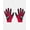 (001) BLACK / RED / WHITE, variant on Under Armour Boy's Clean Up Baseball/Softball Batting Gloves