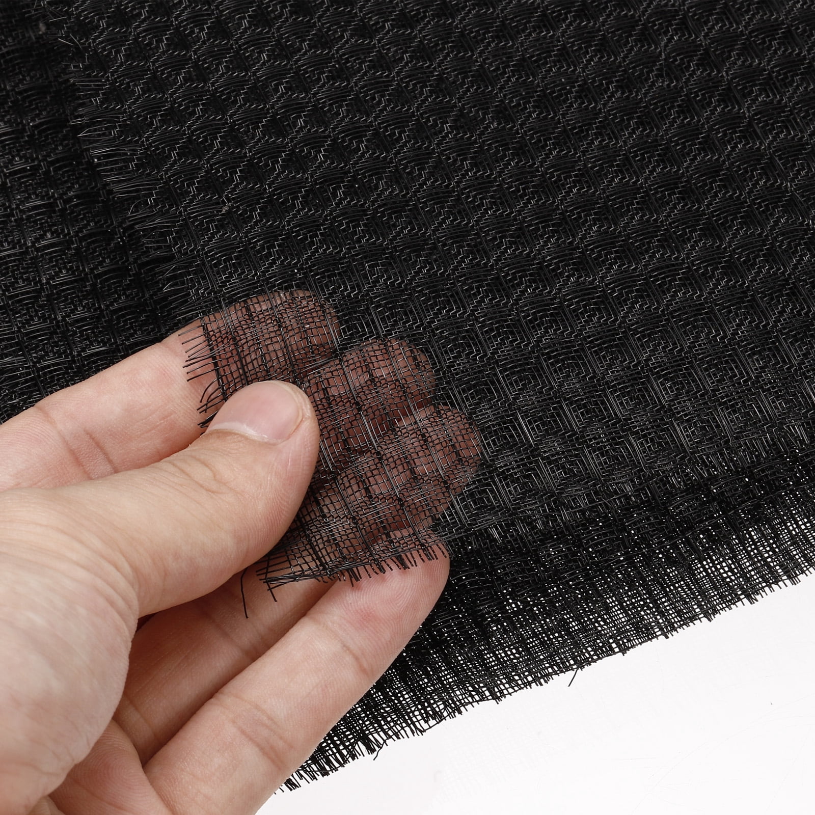 Uxcell 47" x 78" Plastic Air Conditioner Air Filter Dustproof Screen Replacement Black