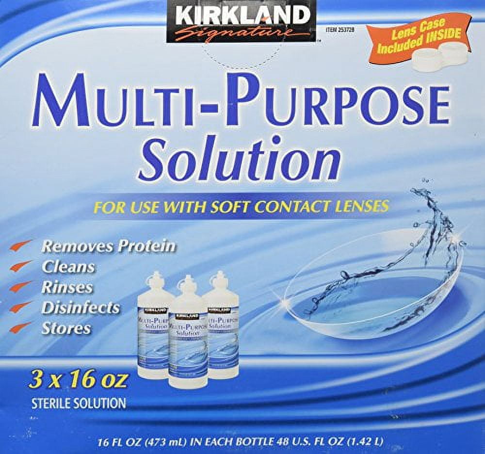 Kirkland Signature Multi-Purpose Solution for Soft Contact Lens - Thumbnail 2