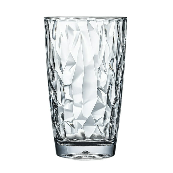 Reusable Acrylic Drinking Glasses, 590ml, Water Glasses in Jewel Colors | BPA-Free Tumblers, Dishwasher Safe (Top Shelf)