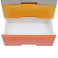 thumbnail image 4 of Wuzstar 5-Tier Plastic Storage Dresser Cabinet,Stackable Vertical Clothes Storage Tower 45*30*84cm (Colorful), 4 of 10
