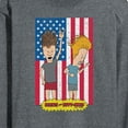 thumbnail image 3 of Beavis & Butthead - Americana  - Men's Long Sleeve T-Shirt, 3 of 5