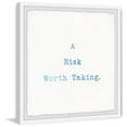 thumbnail image 2 of Marmont Hill A Risk Worth Taking Framed Wall Art, 32.00" x 1.50", 2 of 6
