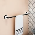 thumbnail image 2 of Design House Savannah 24" Bathroom Towel Bar, Matte Black/White, 2 of 13