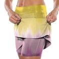 thumbnail image 4 of Fsqjgq Skirts for Women Tennis Golf Skirts Summer Workout Outfits Athletic Skorts Mini Skirt with Pockets High Waisted Jogging Skirts Sports Yoga Skirts Stretch Shorts Womens Skirts Knee Length 2XL, 4 of 7