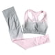 thumbnail image 1 of Conjunto de 2 Piezas para Mujer, Conjunto de Chándal para Ejercicio, Atuendos de Yoga Atléticos, Conjunto de ropa para deportiva S Salvador Trajes de yoga para mujer, 1 of 10