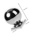 thumbnail image 2 of OHOIOLLA Bola Decorativa De Metal Para Barandilla Con Único Y Acabado En Plata Para Uso En Casa, 2 of 8