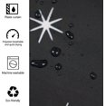 thumbnail image 2 of Gothic Shower Curtain 72x72inch Gothic Black White Sugar Skull Skeleton Witchy Shower Curtain Spooky Bathroom Set Moon Crow Bathtub Accessoriess Decor, Sets with 12 Hooks, 2 of 6