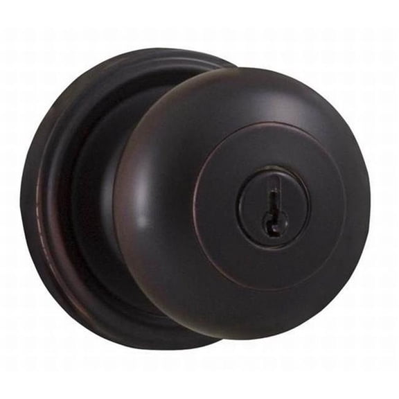 Weslock 00640I2I2SL23MB Impresa Entry Lock with Adjustable Latch & Full Lip Strike - Metal Black Finish