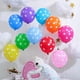 thumbnail image 5 of Billuyoard 100 Piezas de Globos de Lunares 12 Pulgadas Punto Azul Claro/Blanco, 5 of 6