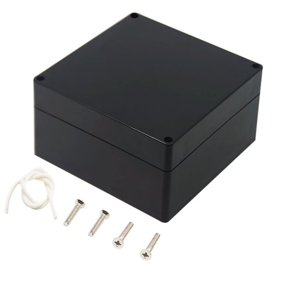 Caja de conexiones Zulkit IP65 impermeable de ABS 16 x 16 x 9 cm