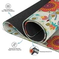 thumbnail image 3 of Paisley Mahjong Mat for Table, 31.5*31.5in Anti Slip American Mahjong Table Cloth, Noise Reduction, Neoprene Mah jongg Mat with Carrying Bag & 3 Dices, Mahjong Accessories Gift, Board Tile Games Mats, 3 of 7