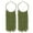 Mossy Green, variant on Bocar Boho Tassels Earring for Women Bohemian Hoop Drop Western Earrings Dangle Country Summer Beach Long Tassels Earrings for Women(ER1083-Mint Green)
