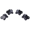 4PCS Speaker Corners Metal Angle Rounded Protector Guitar Amplifier Stage