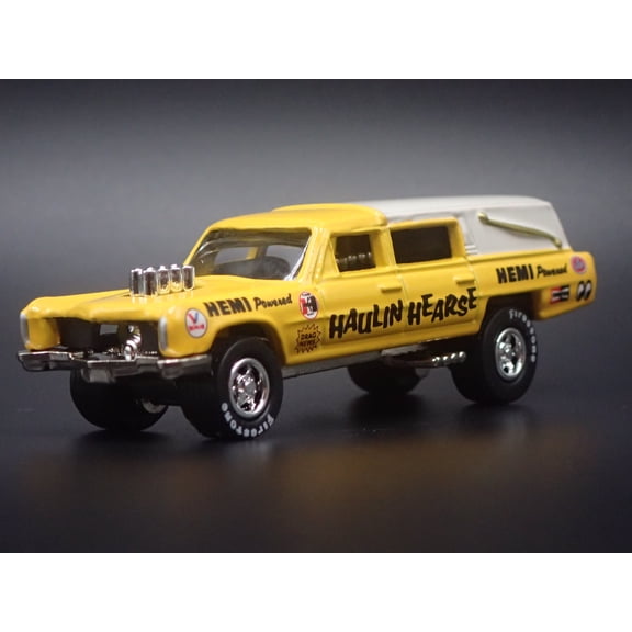 Open Box HAULIN HEARSE MOONEYES DRAGSTER NHRA 1:64 SCALE DIECAST MODEL CAR