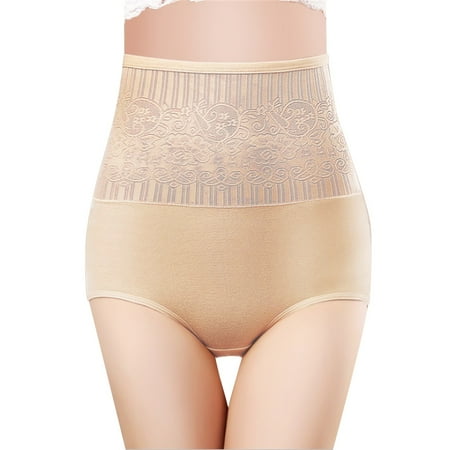 

3PCK Womens Panties Cotton Underwear High Waist Stretch Abdominal Lift Soft Breathable Womens Underwear