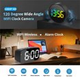 thumbnail image 6 of indoor Wireless Security Camera with Alarm Clock Motion Detection Night Vision Camera 4K WIFI HD Security Smart Camera, 6 of 9
