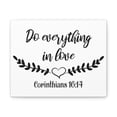 thumbnail image 5 of Scripture Walls  Do Everything In Love Corinthians 16:14 Bible Verse Canvas Christian Wall Art Ready To Hang Unframed, 5 of 17