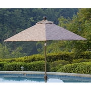 Bellevue Paisley Red Market Umbrella 7.5'