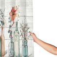 thumbnail image 5 of Farmhouse Flower Shower Curtain for Bathroom Rustic Floral Shower Curtains Country Botanical Waterproof Polyester Fabric Bathroom Decor Curtain with Hooks 72x72 Inches, 5 of 6