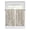 Tan, variant on Tier Curtains 45 Inches Long, Fall Flower Window Treatment Curtain Drapes, Vintage Autumn Bird Floral Tree Leaf Plant Window Half Privacy Curtains for Bedroom Bathroom, 42"x45", 2 Panels