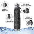thumbnail image 4 of 29oz Insulated Water Bottle with Tea Infuser, Stainless Steel Travel Mug, Camouflage Print, 4 of 6