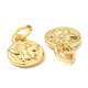 thumbnail image 3 of Brass Charms with Jump Rings Flat Round with Bees Golden 10x8x1.5mm Hole: 3mm, 3 of 3