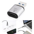 thumbnail image 2 of USB 3.1 to Type C Adapter Mini Male Female Converter Type C Charging Adapter, 2 of 5