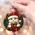 thumbnail image 4 of Cat Stained Glass Ornaments, Cat Ornament,Cat Christmas Tree Ornament, Cat Xmas Decorations In3ViF, 4 of 5