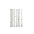 thumbnail image 2 of YiJuHui Waterproof Shower Curtain Liner with Hooks - Mold Mildew Resistant Bathroom Curtain for Bath Tub, Heavy Duty PEVA Plastic, Easy Install No Drilling, Clear, 2 of 8