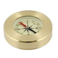 thumbnail image 4 of OUNONA Golden Brass and Acrylic Outdoor Compass for Hiking and Camping Gear, 4 of 8