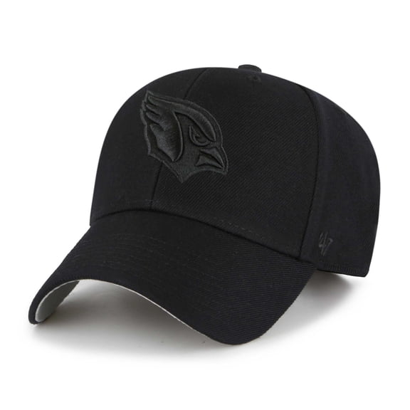Men's '47 Black Arizona Cardinals Tonal MVP Adjustable Hat