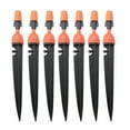 thumbnail image 1 of MasteelfCA 7PCS Irrigation Dripper Adjustable 360 Degree Water Flow Drip Sprayer on Stake, 1 of 7