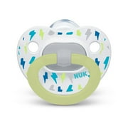 NUK Orthodontic Pacifiers, 6-18 Months, Neutral, Unisex, 3 Pack