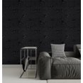 thumbnail image 2 of UMIGGEE Black Wallpaper 17.7-in x 118-in Embossed Rose Self Adhesive Wall Paper Gray Peel and Stick Wallpaper Vinyl Contact Paper for Home Decoration Cabinet Furniture Renovation, 2 of 8