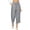 Gray, variant on ICHUANYI Women's Comfortable Cropped Leisure Time Pants Color Sweatpants Yoga Pants