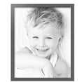thumbnail image 2 of ArtToFrames 21" x 26" Tungsten Picture Frame, 21x26 inch Gray MDF Poster Frame (WOM-4640), 4 Pack, 2 of 6