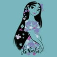 thumbnail image 2 of Women's Encanto Isabela Portrait Magical Floral Powers  Racerback Tank Top Tahiti Blue Large, 2 of 4