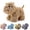 Brown, variant on Shaggy Dog Hand Towel, Chenille Fuzzy Hanging Hand Towel for Bathroom Kitchen Sink, Absorbent Soft Microfiber Puppy Shape Drying Cloth for Washstand Home Decor Gift