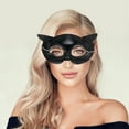 thumbnail image 5 of Unique Bargains 1 Pce Masque de Fête pour Chat Réutilisable Noir EVA, 5 of 5