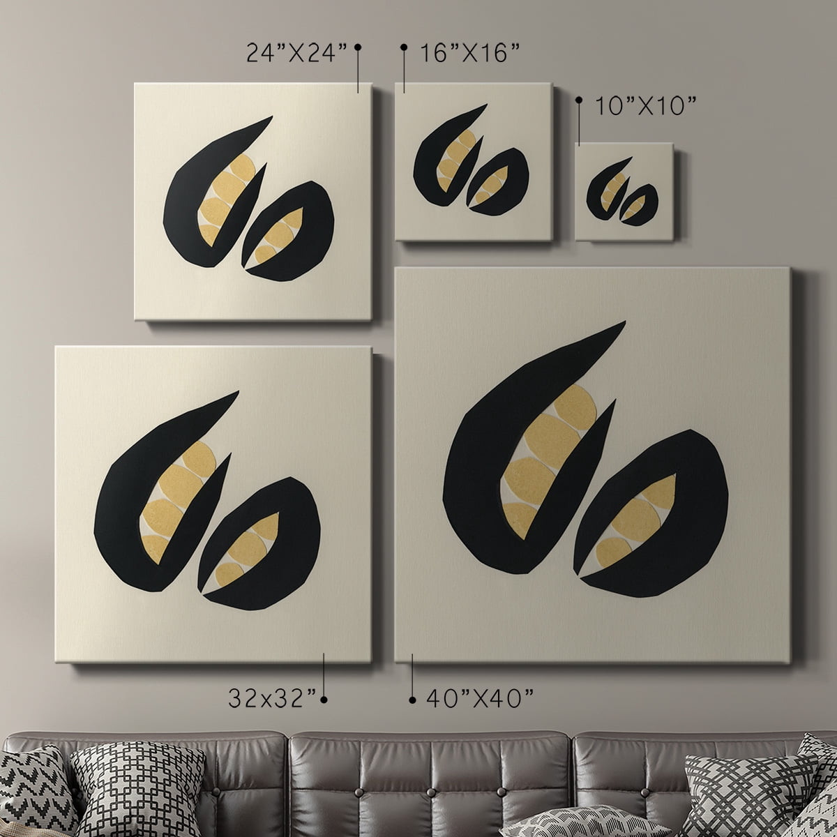Wexford Home Mod Pod III-Premium Gallery Wrapped Canvas, 16" x 16" - Ready to Hang