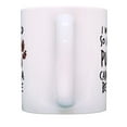 thumbnail image 2 of ThisWear Dog Themed Gifts for Women I Work Hard So My Pug Can Have A Better Life Paw Print 11oz Ceramic Coffee Mug Paw Print, 2 of 7