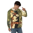 thumbnail image 4 of Calvin And Hobbes Men's Hoodie With Color Drawstrings Sweatshirt Hooded Pullover Print Winter Coat Jacket X-Large, 4 of 9