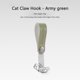 thumbnail image 5 of cámping Gancho para acampar accesorios creativos portátiles para garras de gato verde militar verde JShteea El nuevo, 5 of 5