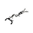 thumbnail image 1 of Borla Exhaust System Kit 140934CB ATAK Series Cat Back System; T-304 Stainless Steel; With Muffler; 2-3/4 Inch Pipe Diameter; Dual Exhaust Dual Exit; Split Rear Exit, 1 of 1
